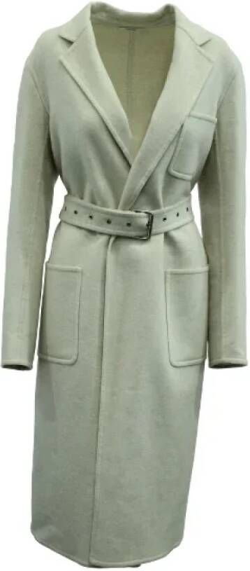 Celine Vintage Pre-owned Wool tops Grijs Dames