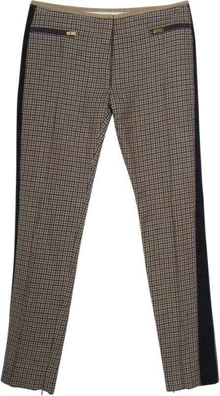 Celine Vintage Trousers Bruin Dames