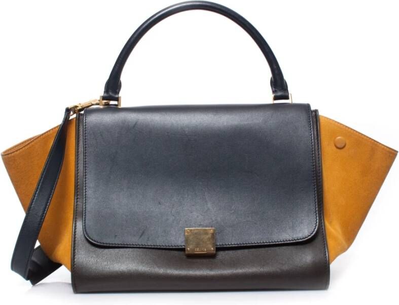 Celine Vintage Tweedehands tas Blauw Dames