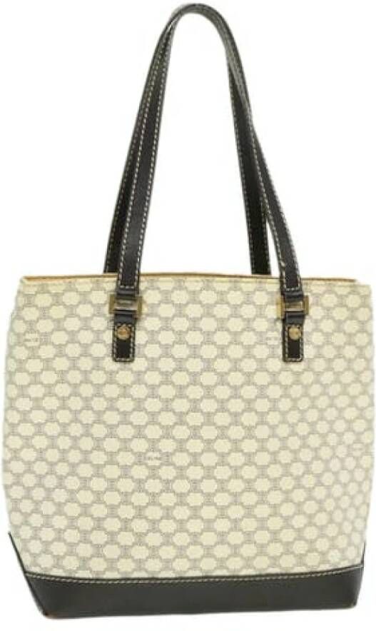 Celine Vintage Tweedehands tas White Dames