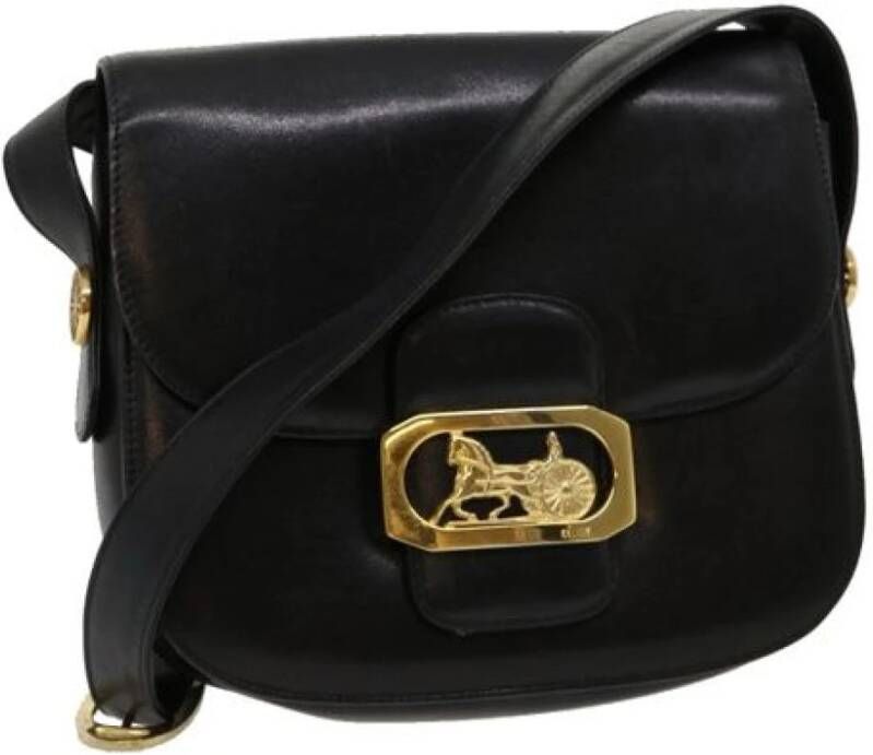 Celine Vintage Voldoende schoudertassen Zwart Dames