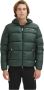 Centogrammi Luxe Groene Gewatteerde Jas met Capuchon Green Heren - Thumbnail 1