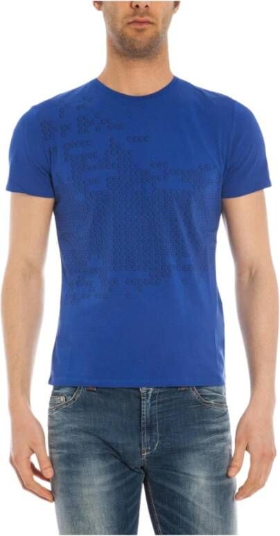 Cerruti 1881 t-shirt Blauw Heren