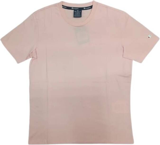 Champion Camiseta klein afgezwakt logo tee Roze Dames