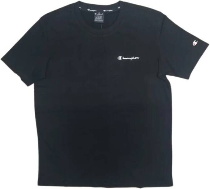 Champion Camiseta klein afgezwakt logo tee Zwart Heren