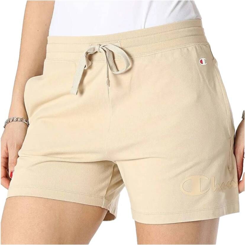Champion Big Taupe Korte Broek Dames