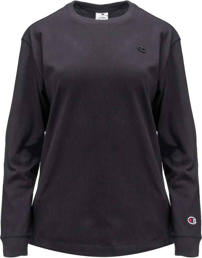 Champion Dames Longsleeve Shirt Black Dames