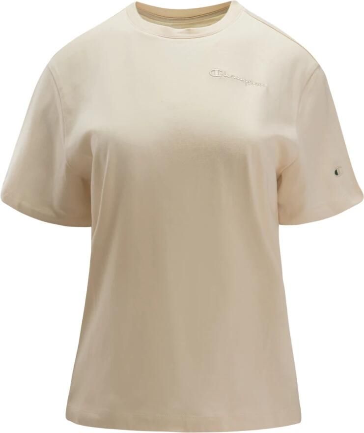 Champion Dames T-shirt Relaxed Fit Beige Dames