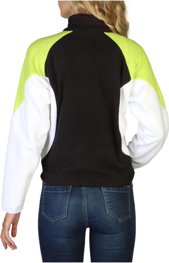 Champion Dames Logo Detail Half Zip Fleece Sweater Black Dames - Foto 2