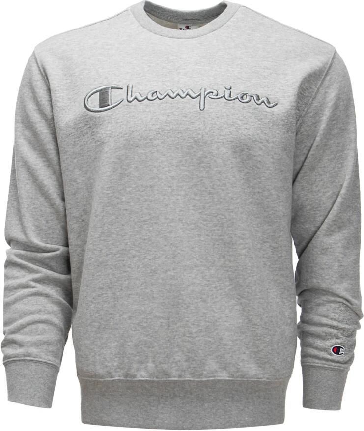 Champion Heren sweatshirt met geborduurd logo Gray Heren - Foto 2
