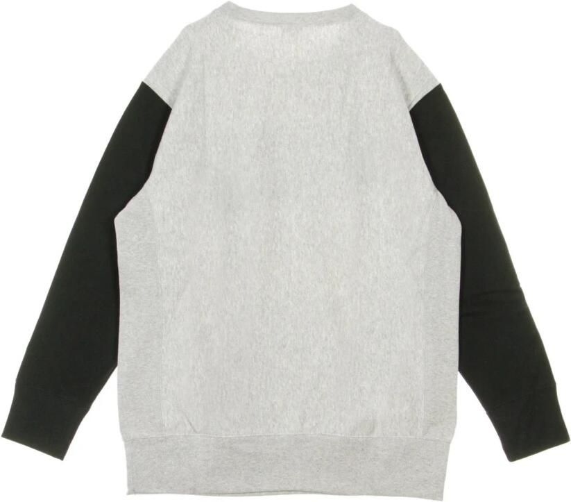 Champion Sweatshirt girocollo kleurblok kangoeroe pocket omgekeerd weefsel Grijs Heren - Foto 7