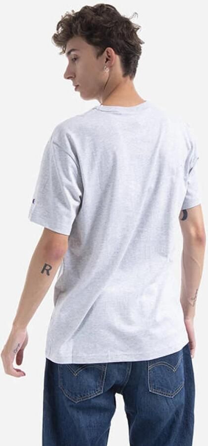 Champion Mens T-shirt kampioen Crewneck T-shirt 216545 Em004 S Grijs Heren - Foto 2