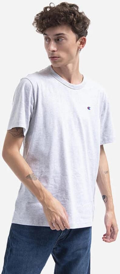 Champion Mens T-shirt kampioen Crewneck T-shirt 216545 Em004 S Grijs Heren - Foto 3