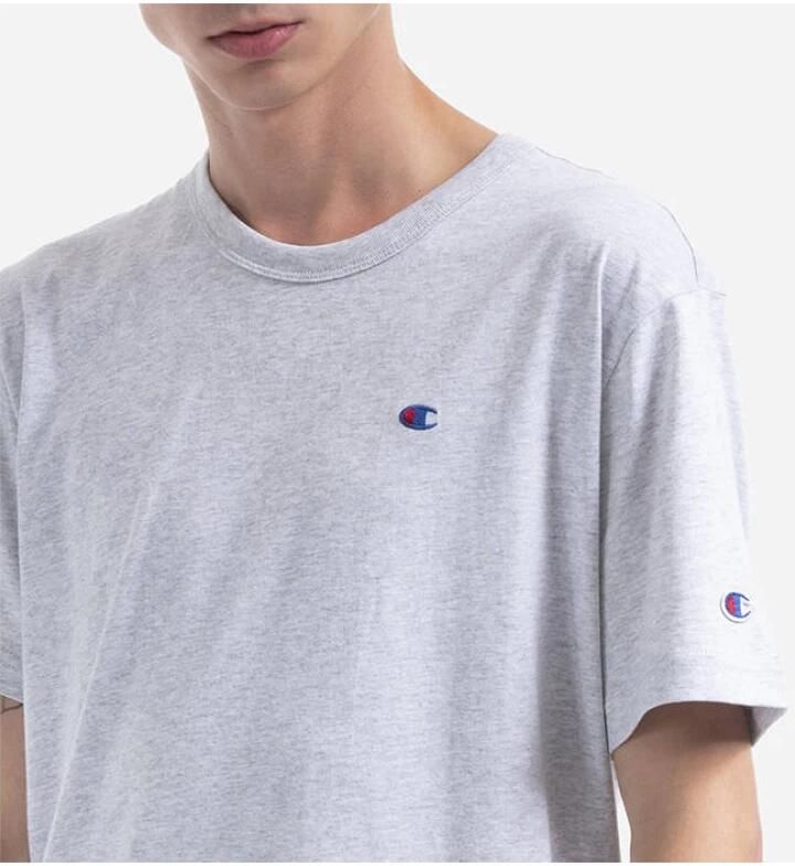 Champion Mens T-shirt kampioen Crewneck T-shirt 216545 Em004 S Grijs Heren