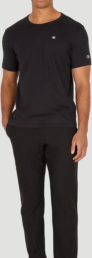 Champion Zwarte T-shirt Crewneck T-shirt 216545 - Foto 4