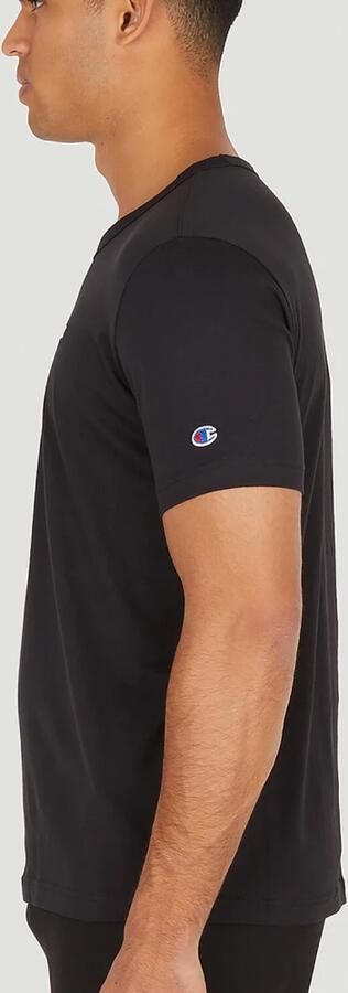 Champion Zwarte T-shirt Crewneck T-shirt 216545 - Foto 5