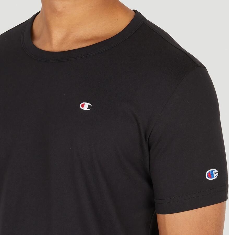 Champion Zwarte T-shirt Crewneck T-shirt 216545 - Foto 2