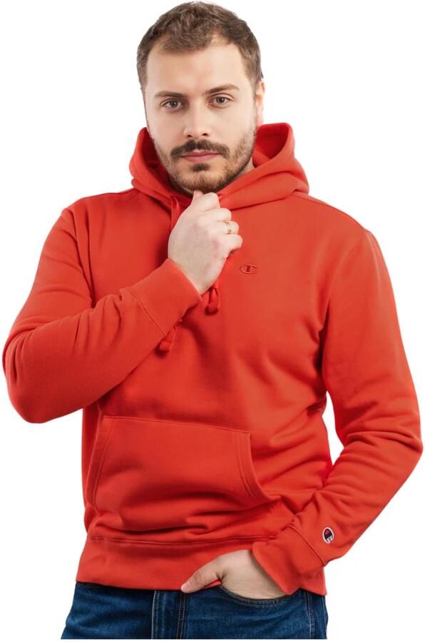 Champion Rode Hoodie Cozyfit Stijl 218491 Red Heren