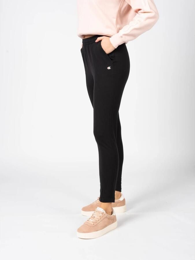 Champion Slim Fit Hoge Taille Broek Black Dames