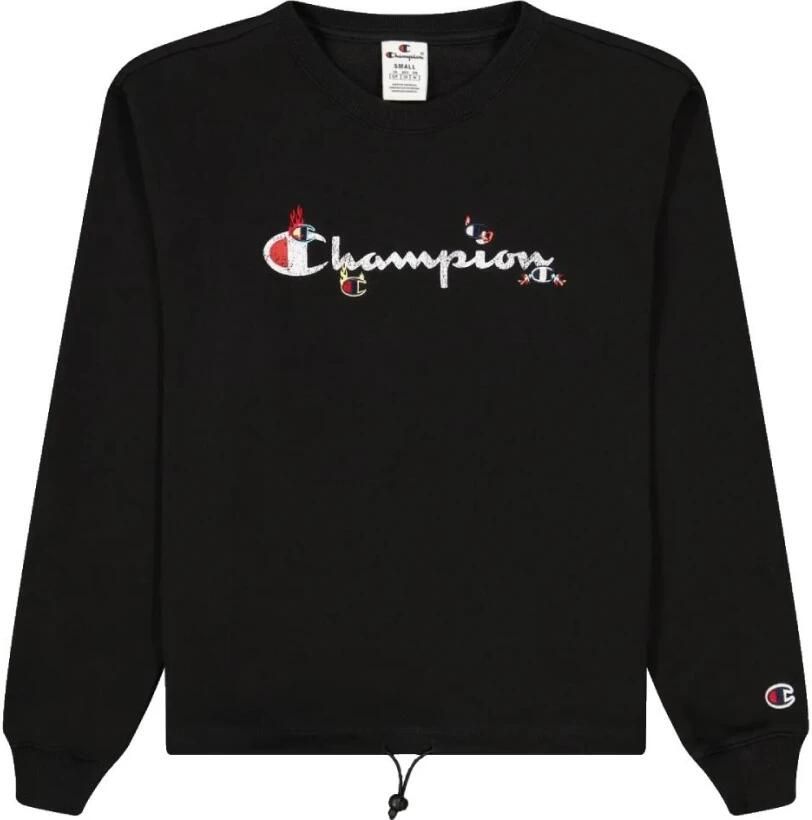 Champion Sweatshirt Black Dames
