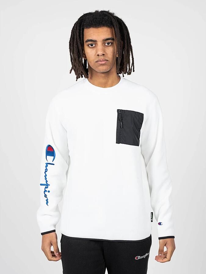 Champion Sweatshirt White Heren - Foto 4