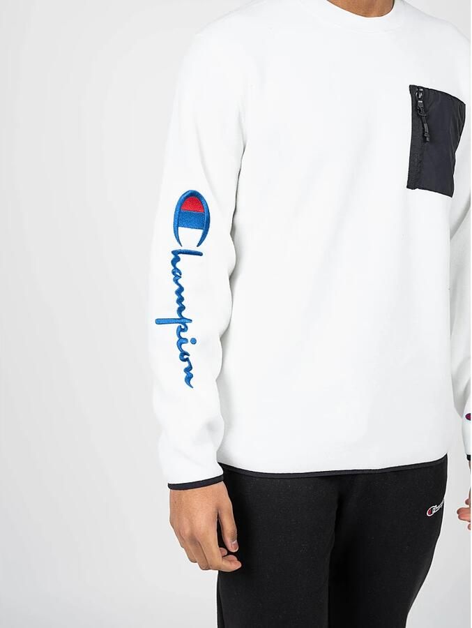 Champion Sweatshirt White Heren - Foto 2