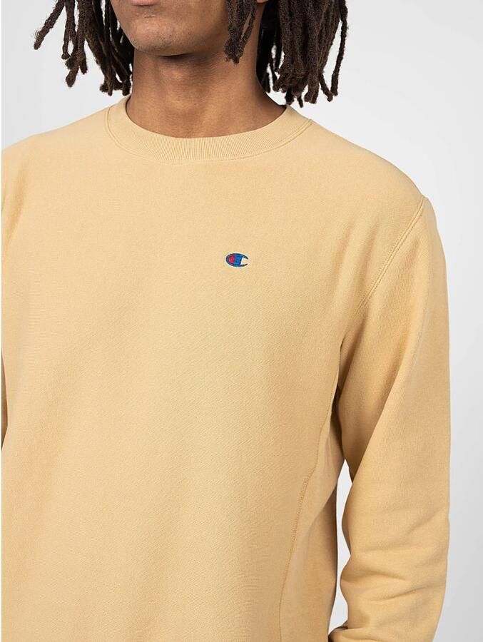 CHAMPION Dames Truien & Vesten Crewneck Sweatshirt Geel - Foto 2