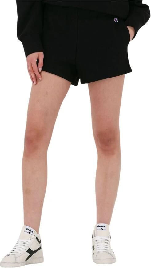 Champion Zwarte Dames Shorts Black Dames - Foto 4