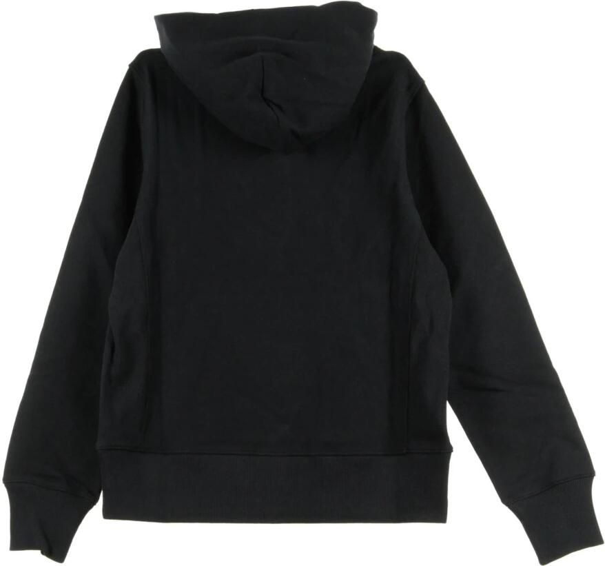 Champion Zwarte Geborduurde Script Logo Hoodie Black - Foto 3