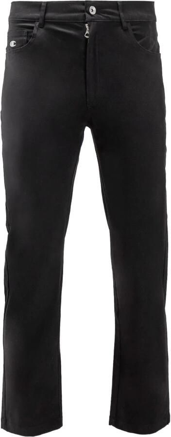 Champion Zwarte katoenen herenbroek Black Heren