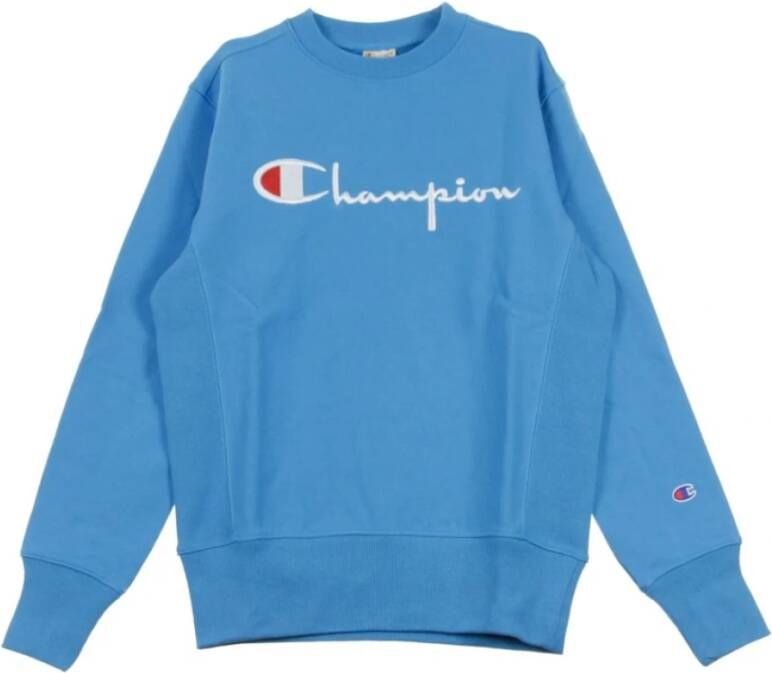 Champion Crewneck sweatshirt Blauw Heren