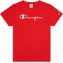 Champion Crewneck T -Shirt 110992 Rs017 Rood Dames - Thumbnail 1