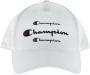 Champion Katoenen cap met print voor heren White Heren - Thumbnail 1