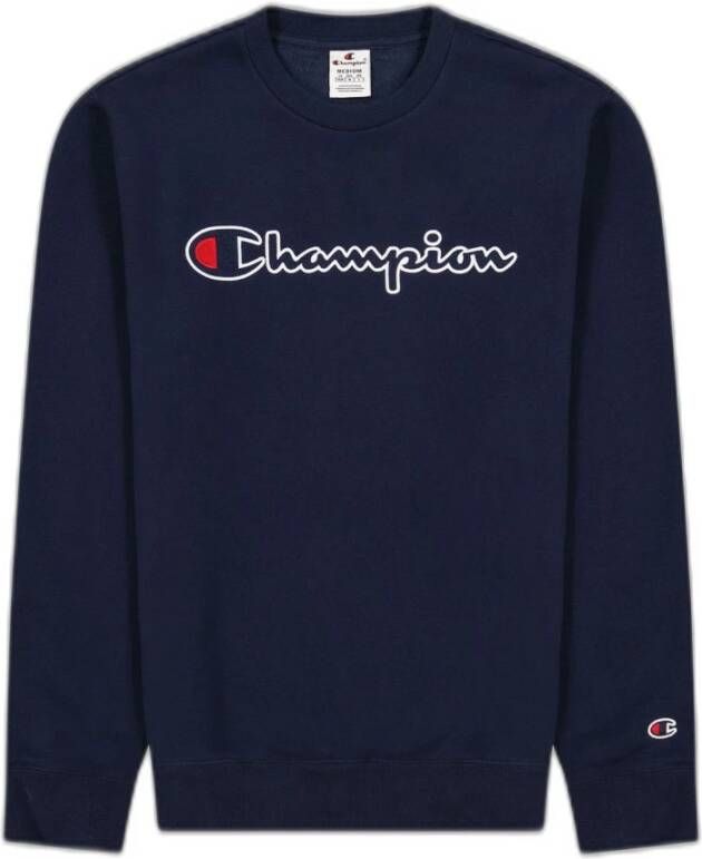Champion Hooded sweatshirt Rochester Logo Blauw Heren