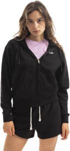Champion Hooded Volledig Zip Sweatshirt 114921 Kk001 Zwart Dames
