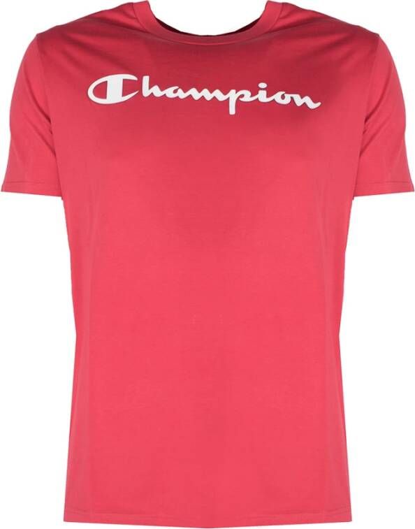 Champion Kampioen T-shirt Rood Heren