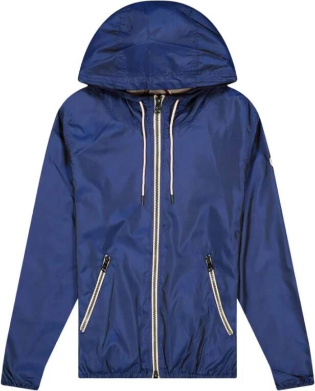 Champion Lichte jas met gepatcht logo Blauw Dames