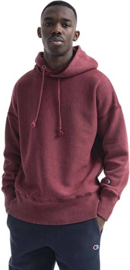 Champion Men`s sweatshirt Hooded Sweatshirt 216489 Ms544 S Rood Heren