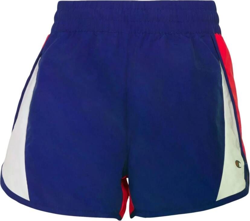 Champion Short Shorts Blauw Dames