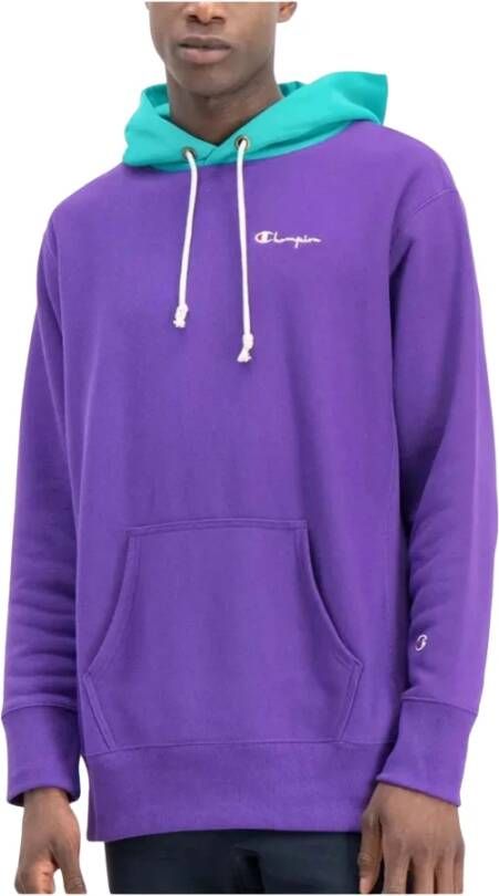 Champion Sweatshirt Purple Heren