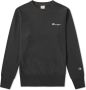 Champion Logo Crew Sweatshirt Grijs Heren - Thumbnail 1