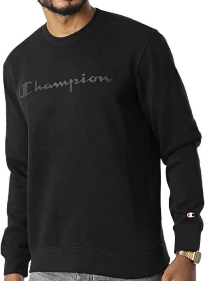 Champion Sweatshirt Zwart Heren