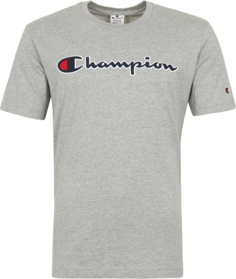 Champion T-shirt Grijs Heren