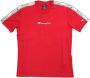 Champion Heren Lichtgewicht Katoenen Jersey T-Shirt Red Heren - Thumbnail 2