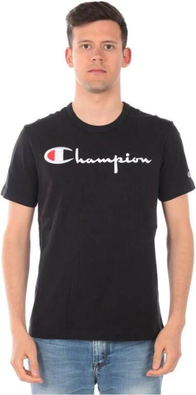 Champion Men`s t -shirt 210972 kk001 Black Heren