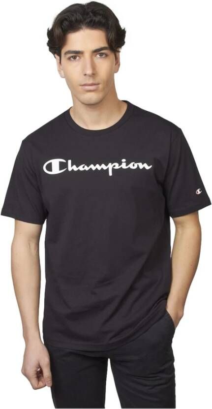 Champion t-shirt Zwart Heren