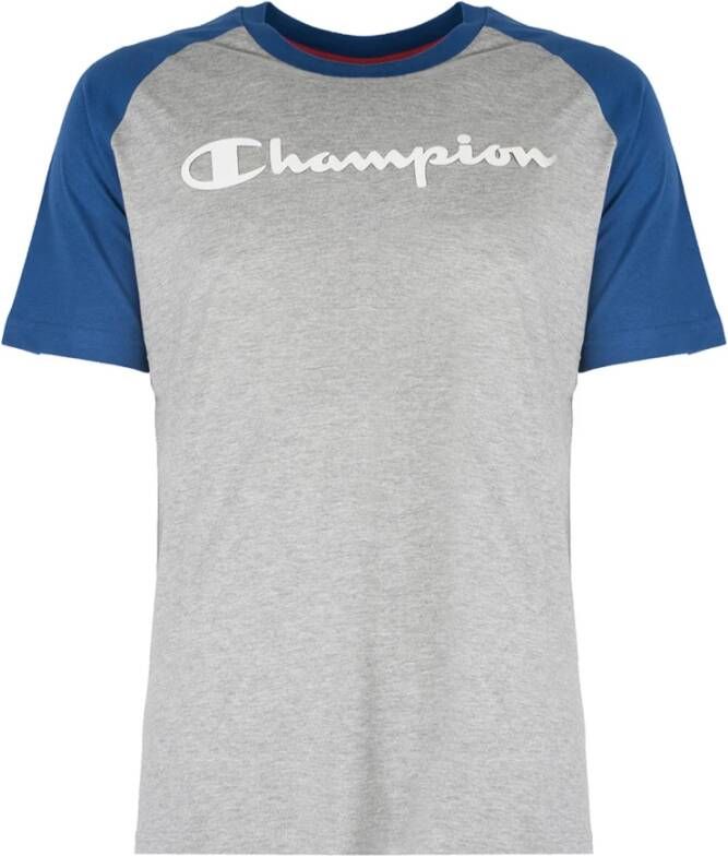 Champion T-Shirts Blauw Heren