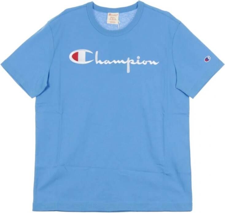 Champion T-shirts Blauw Heren