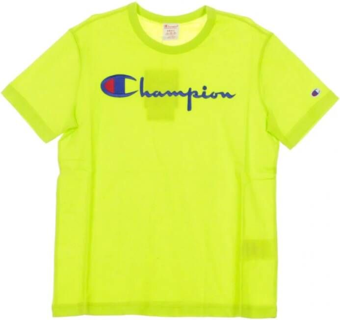 Champion T-shirts Geel Heren