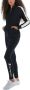 Champion Aansluitende hoodie en taps toelopende broek set Black Dames - Thumbnail 1